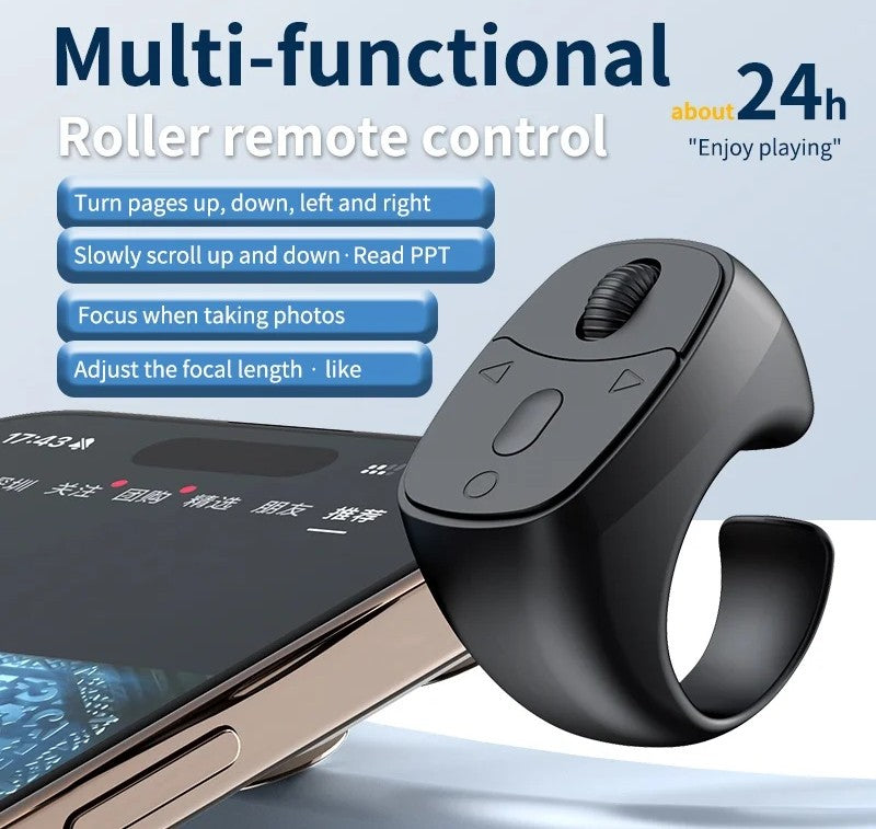 Cell Phone Scrolling Ring